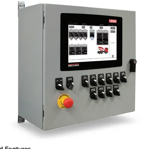 1280 FlexWeigh Systems Concrete Batcher – Decumulative/Accumulative Batcher