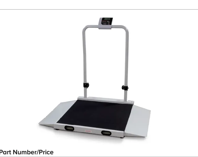 350-10-3M – Dual-ramp Wheelchair Scale