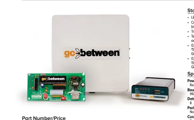 Go-Between™ – Data Capture and Storage