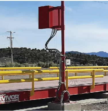 Kiosk Safety Swing-away Arm