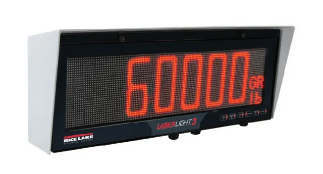 LaserLight3™ – Color Large-display Weight Indicator