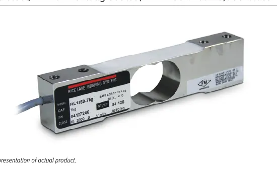 RL1380 – Stainless Steel, Environmentally Sealed, NTEP Certified 1:3,000 Class III Single Cell, IP67