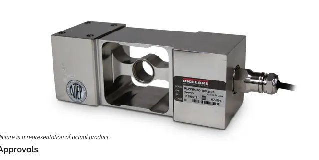 RLPCBC-60 – Stainless Steel, Hermetically Sealed, NTEP Certified 1:5,000 Class III Single Cell, IP69K