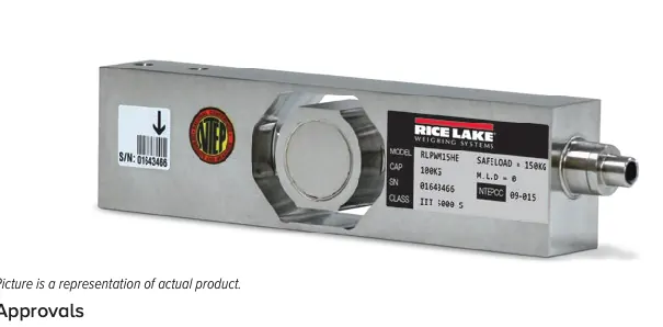 RLPWM15HE – Stainless Steel, Hermetically Sealed, NTEP Certified 1:5,000 Class III Single Cell, IP69K