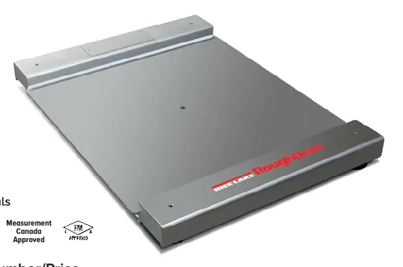 RoughDeck® BDP Stainless Steel – Barrel, Drum, Pallet Scale - Stationary Model