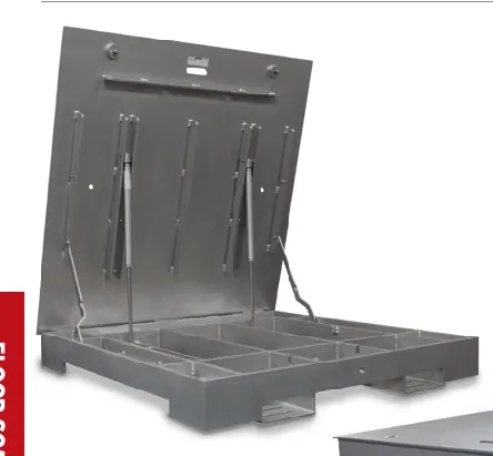 RoughDeck® QC-XP – Quick Clean Extreme Portable Solid Base Plate Floor Scale