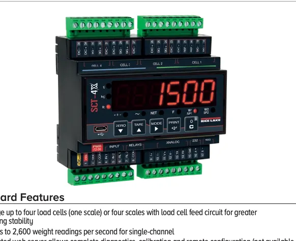 SCT-4X – Integrated Fieldbus Transmitter
