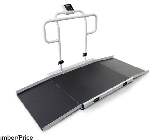 350-ADA-1 – Dual-ramp ADA Compliant Wheelchair Scale
