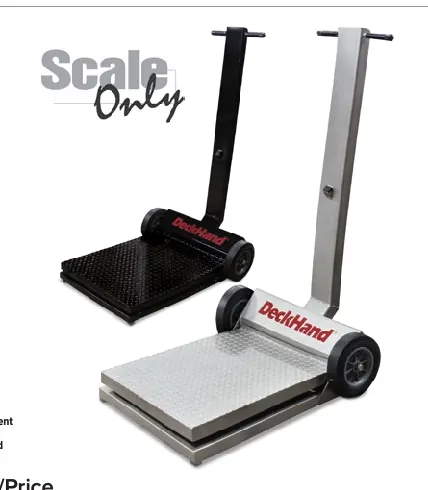 DeckHand™ – Portable Floor Scale