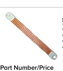 Grounding Straps Ball Bearings