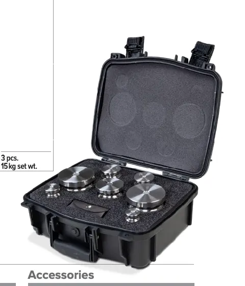 Metric Sets – Range: 5 kg · Class 5