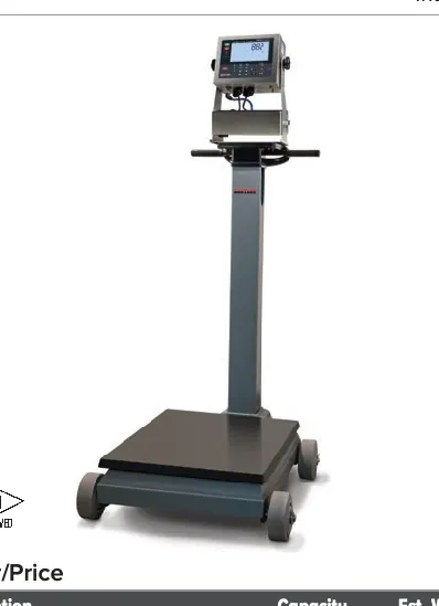 RL1200 IS – Intrinsically Safe Electromechanical Portable Beam Scale