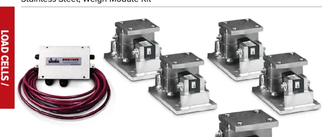 RL1600 HE Series with RL77032SS HE – Stainless Steel, Weigh Module Kit