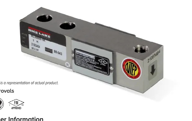 RL30000 – Alloy Steel, Environmentally Sealed, NTEP Certified 1:5,000 IIIL Class III Multiple Cell, IP67