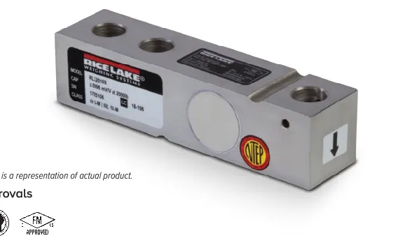 RL32018S – Stainless Steel, Environmentally Sealed, NTEP Certified 1:5,000 Class III Multiple Cell, IP66