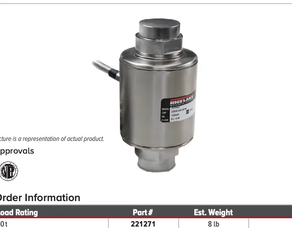 RL82021 – Stainless Steel, Hermetically Sealed, NTEP Certified 1:10,000 Class IIIL Multiple Cell, IP69K