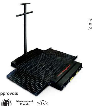 RoughDeck® BDP Mild Steel – Barrel, Drum, Pallet Scale – Portable Model