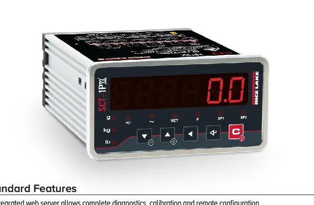 SCT-1PX – Transmitter with Integrated Fieldbus and Web Server